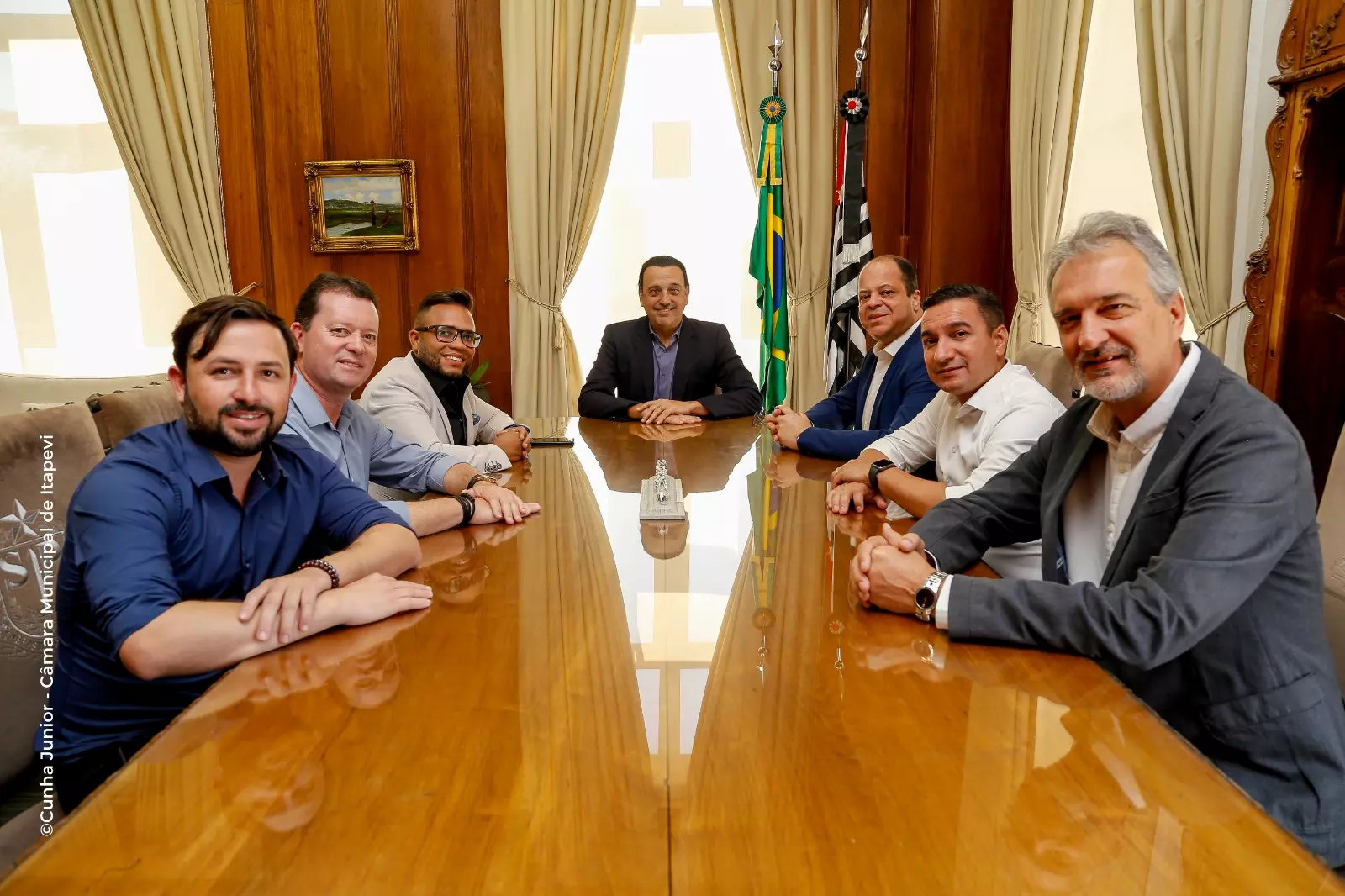 Parlamento Oeste visita vice-governador de SP, Felicio Ramuth